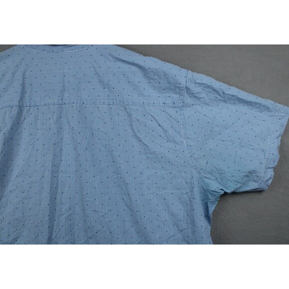 Alexander Julian Colours Shirt Mens 2XL XXL Striped Dot  Button Up Button Collar - Picture 14 of 14